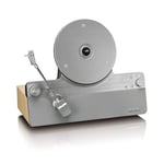 Lenco LSA-071SI – Tam otomatik dikey pikap, dahili hoparlörlü ve Bluetooth® – Gümüş | Plak çalar - Vinil Oynatıcı - Gümüş