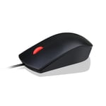 Lenovo 5266214 Essential Fare, 3 Düğmeli, Kablolu USB, Siyah