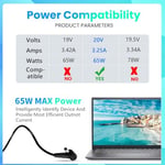 Lenovo IdeaPad 310 320 320S 330 330S 510S 100S 120 120S Flex 4 5 6 Yoga 510 310 710 Hava 12 13 15 PA-15 450-5 5LU ADLX65CCGE2A ADLX65CDGE2A Lenovo adaptörü 4.0 x 1.7mm için Lenovo şarj cihazı