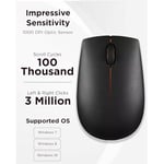 Lenovo WL300 GX30 K79401 radyo, kaydırma tekerlekli, PC-Maus, PC/Mac, 2-yollu