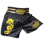 Leon Dragon Muay Thai ve Kick Boks Şortu Siyah