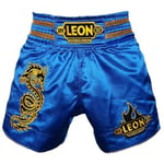 Leon Dragon Muay Thai ve Kick Boks Şortu Mavi