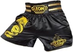 Leon Dragon Muay Thai ve Kick Boks Şortu Siyah