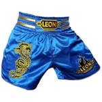Leon Dragon Muay Thai ve Kick Boks Şortu Mavi
