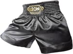Leon Ground Kick Boks ve Muay Thai Şortu Siyah