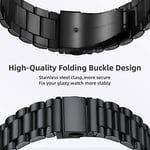 Lerobo Samsung Galaxy Watch 7 6 5 4 Band 44 mm 40 mm/Galaxy Watch 6 4 Klasik Bant 43 mm 47 mm 46 mm 42 mm/Aktif 2 40 mm 44 mm/Saat 3 41 mm, 20 mm Paslanmaz Çelik Metal Yedek Erkek Kadın ile Uyumlu