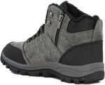 LETAO-Fermuarlı Kürklü Unisex Trekking Bot Soğuga Dayanıklı
