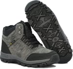LETAO-Fermuarlı Kürklü Unisex Trekking Bot Soğuga Dayanıklı