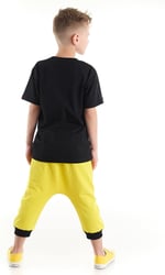 Lets Erkek Çocuk T-shirt Kapri Şort Takım