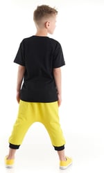 Lets Erkek Çocuk T-shirt Kapri Şort Takım