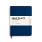 Leuchtturm1917 Master Klasik (A4+), 235 Sayfa Not Defteri, Noktalı, Lacivert - Seçenekler: Dotted, Kariert, Liniert, şeffaf