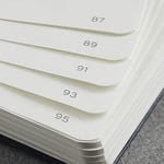 Leuchtturm1917 Master Klasik (A4+), 235 Sayfa Not Defteri, Noktalı, Lacivert - Seçenekler: Dotted, Kariert, Liniert, şeffaf