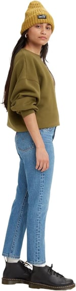 Levi's 501 Crop Jeans Jean Pantolon Kadın