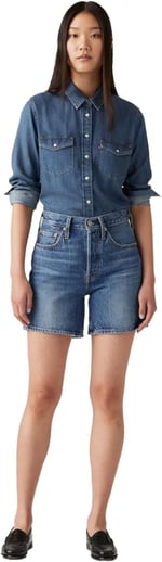 Levi's 501 Mid Thigh Şort Kadın