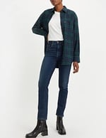 Levi's 724 High Rise Straight Jeans Jean Pantolon Kadın