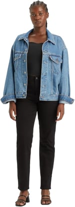 Levi's 724 High Rise Straight Jeans Jean Pantolon Kadın