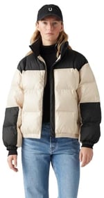Levi's Delaney Puffer Shorty Mont Mont Kadın