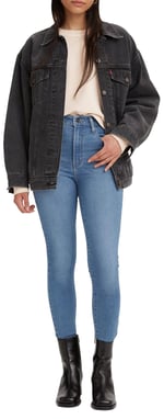Levi's Mile High Super Skinny Z0566 Dark Indi Jean Pantolon Kadın