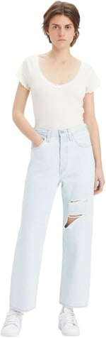 Levi's Ribcage Straight Ankle Jean Jean Pantolon Kadın