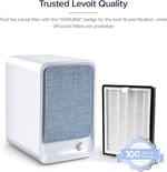 LEVOIT LV-H126 Hava Temizleyici Yedek Filtre, HEPA Filtre, Yüksek Verimli Aktif Karbon Filtre, 3 Ekstra Ön Filtre, LV-H126-RF, Siyah