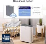 LEVOIT Vital100 Hava Temizleyici Değiştirme, HEPA Yüksek Verimli Aktif Karbon Filtre, Vital 100-RF, 1 Paket, Beyaz
