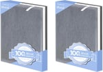 LEVOIT Vital100 Hava Temizleyici Değiştirme, Gerçek HEPA Yüksek Verimli Aktif Karbon Filtre, Vital 100-RF, 2'li Paket, Beyaz