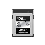 Lexar 128GB Profesyonel CFexpress Tip B Gümüş Serisi Hafıza Kartı, Fotoğrafçılar, Videografçılar, 1750/1300 MB/sn'ye kadar, 8K Video (LCXEXSL128G-RNENG)