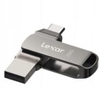 Lexar 256GB JumpDrive Dual Drive D400 USB 3.1 Type-C Flash Sürücü