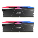 Lexar ARES Gen2 RGB DDR5 RAM 48GB Kit (2x24GB) 7600MHz, 288-Pin UDIMM Masaüstü Bellek, Intel XMP 3.0 için PC Oyun Belleği, SK hynix tarafından desteklenen DRAM, CL38-48-48-121/1.35V