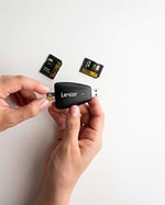 Lexar Çoklu Kart 2'si 1 arada USB 3.1 Okuyucu, UHS-I UHS-II SD/Micro SD Kart için 312 MB/sn'ye kadar, USB 3.0/2.0 ile uyumlu, Yüksek H - Seçenekler: 800x, 800x PRO, 1667x, 2000x, SILVER, SILVER PRO...