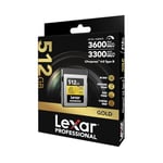 Lexar Gold Serisi Profesyonel CFexpress 4.0 Tip-B Bellek Kartı - 512GB
