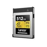 Lexar Gold Serisi Profesyonel CFexpress 4.0 Tip-B Bellek Kartı - 512GB