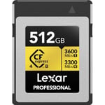 Lexar Gold Serisi Profesyonel CFexpress 4.0 Tip-B Bellek Kartı - 512GB