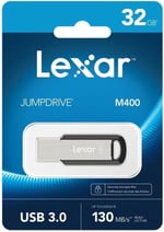 Lexar Jumpdrive 32gb M400 USB3.0 130MB/s Usb Flash Bellek