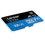 Lexar microSDHC Kart 32GB UHS-I High Performance 633x U1 100MB/s
