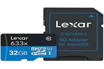 Lexar microSDHC Kart 32GB UHS-I High Performance 633x U1 100MB/s