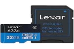 Lexar microSDHC Kart 32GB UHS-I High Performance 633x U1 100MB/s