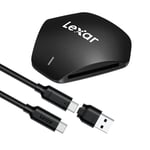 Lexar Multi-Card 3-in-1 USB 3.1 Type-C Reader