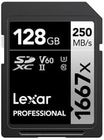 Lexar Professional 1667X 128GB SDXC Uhs-II/U3 Kartı (LSD128CBNA1667)