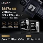 Lexar Professıonal 256 Gb 1667X Sdxc Hafıza Kartı (250Mb/S-90Mb/S)