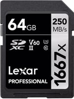 Lexar Professional 64 Gb 1667X Sdxc Hafıza Kartı (250Mb/S-80Mb/S)