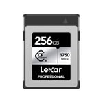 Lexar Professional SILVER Serisi 256 GB CFexpress Kart, Tip B CFe Kart, 1750 MB/s'ye kadar Okuma Hızı, PCIe Gen3x2 özellikli CF Kart, DSLR ile uyumlu, X - Seçenekler: CFexpress Tipi A SILVER Serisi...