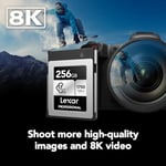 Lexar Profesyonel CFexpress Tip B Kart GÜMÜŞ Serisi 1000MB/s 256GB