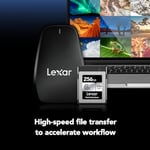 Lexar Profesyonel CFexpress Tip B Kart GÜMÜŞ Serisi 1000MB/s 256GB