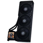 Lian Li Hydroshift 360 AIO- Önceden kurulmuş 3 x 28 MM fan - Yana monte soğutucu yolu - 2,8 inç LCD Ekran - 480 × 480 Çözünürlük - Yakalanan ekran görüntüleri veya kaydedilmiş videolar -Siyah