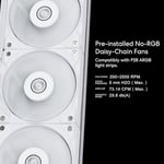 Lian Li Hydroshift 360 AIO - Pre-installed 3 x 28MM Fans - Side-Mounted Coolant Pathway - 2.88” LCD Screen - 480 × 480 Resolution - Captur - Seçenekler: 360S (28mm Fan)-Beyaz, 360N (Fan-Less) Beyaz...
