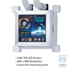 Lian Li Hydroshift 360 AIO - Pre-installed 3 x 28MM Fans - Side-Mounted Coolant Pathway - 2.88” LCD Screen - 480 × 480 Resolution - Captur - Seçenekler: 360S (28mm Fan)-Beyaz, 360N (Fan-Less) Beyaz...
