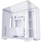 Lian Li O11 Vision Compact ATX Mid-Tower Oyun PC Kasası - Alüminyum ve Temperli Cam (Beyaz)