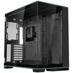 Lian Li O11D EVO RGB Oyun Bilgisayarı Kasası ATX Siyah - RGB Aydınlatmalı Midi Tower PC Kasası, 455 mm'ye Kadar Ekran Kartları, 420 mm'ye kadar Radyatör, Siyah PC Case Çelik, Alüminyum,