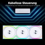 Lian Li UNI FAN REVERSE SL WIRELESS 3x120mm Beyaz Kasa Fanı (G99.12RSL1W3W.00)